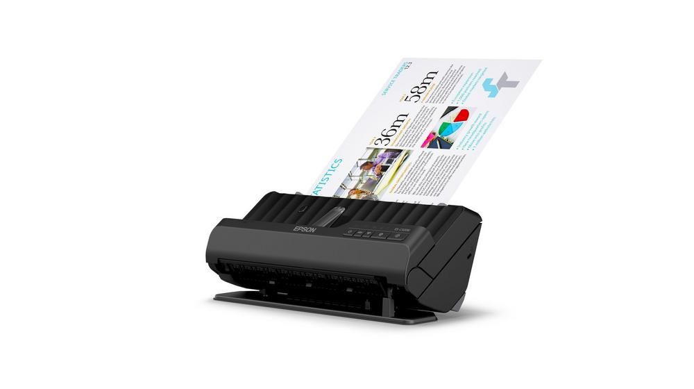 Epson WorkForce ES-C320W Lapáthúzós Szkenner Black