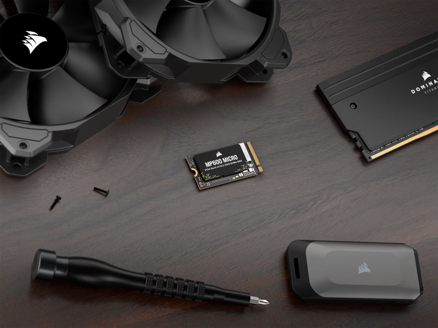 Corsair 2TB M.2 2242 NVMe MP600 Micro