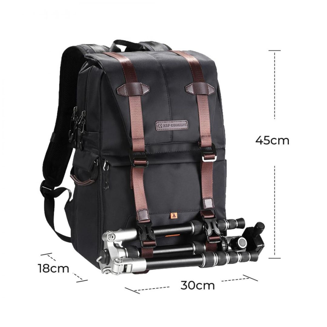 K&F Concept Camera Bag Fits 15,6