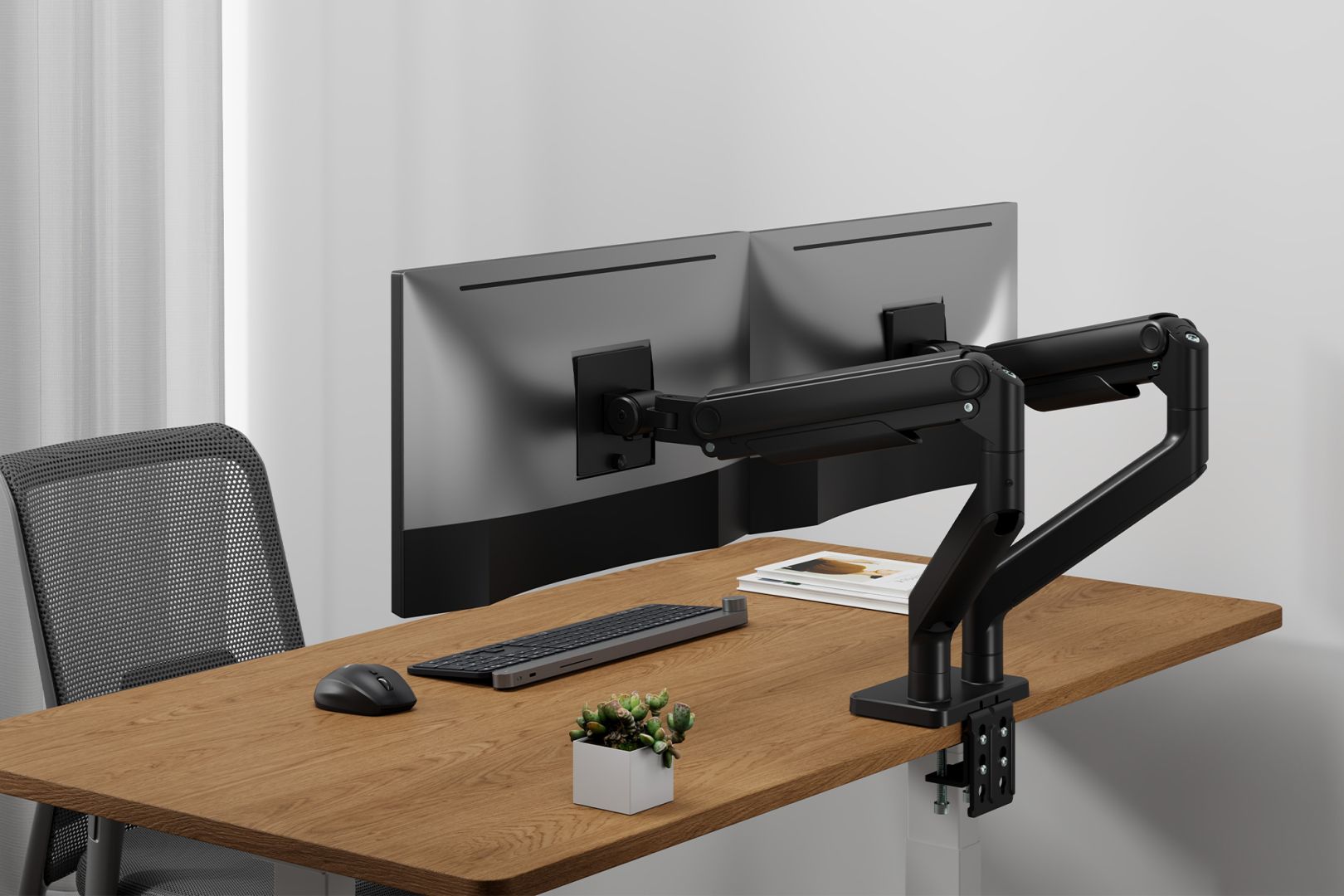Digitus Dual Monitor Mount 2x45