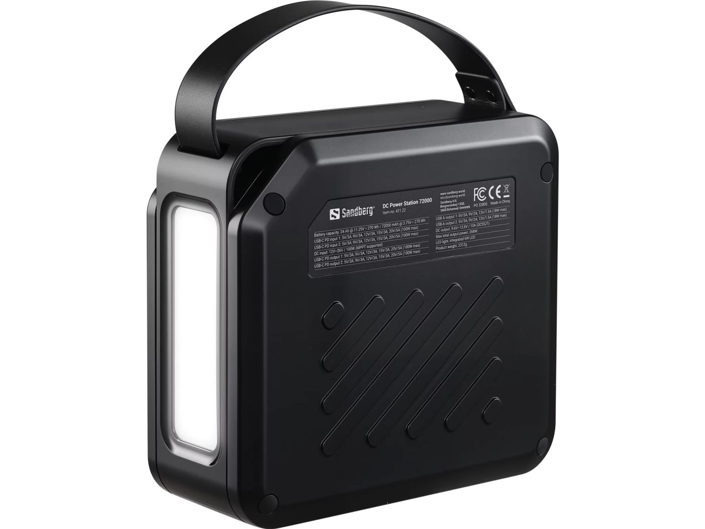 Sandberg 421-22 72000mAh DC Power Station Black