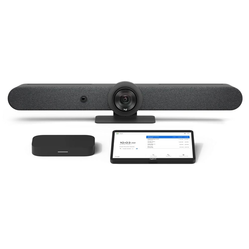 Logitech Medium Room with TAP+Rally Bar for Google Meet