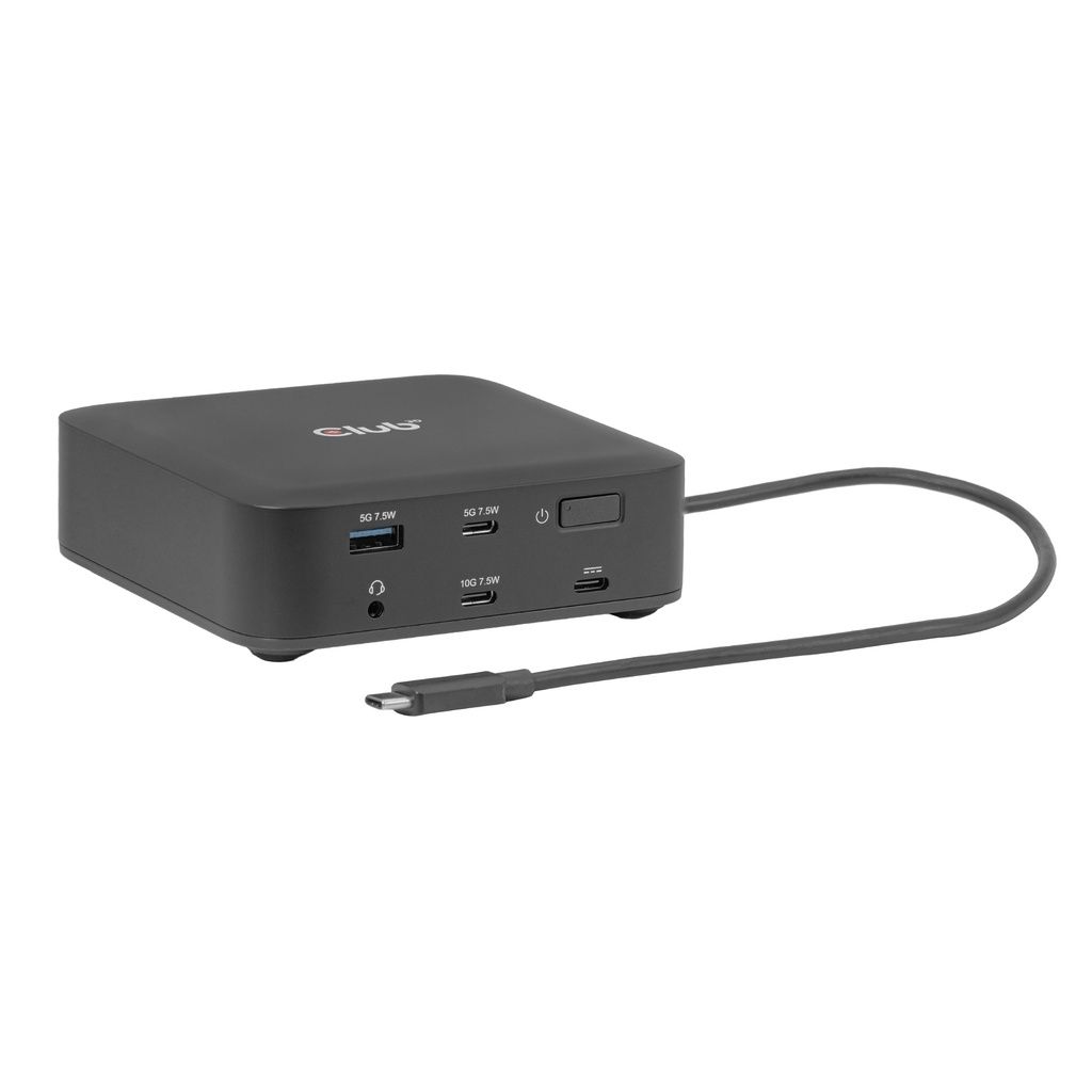 Club3D 12-1 USB-C Quad DisplayLink Docking Station