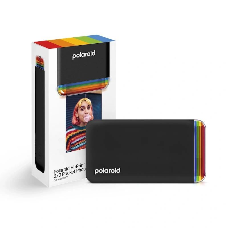 Polaroid Hi·Print 2x3 Generation 2 Pocket Photo Printer Black