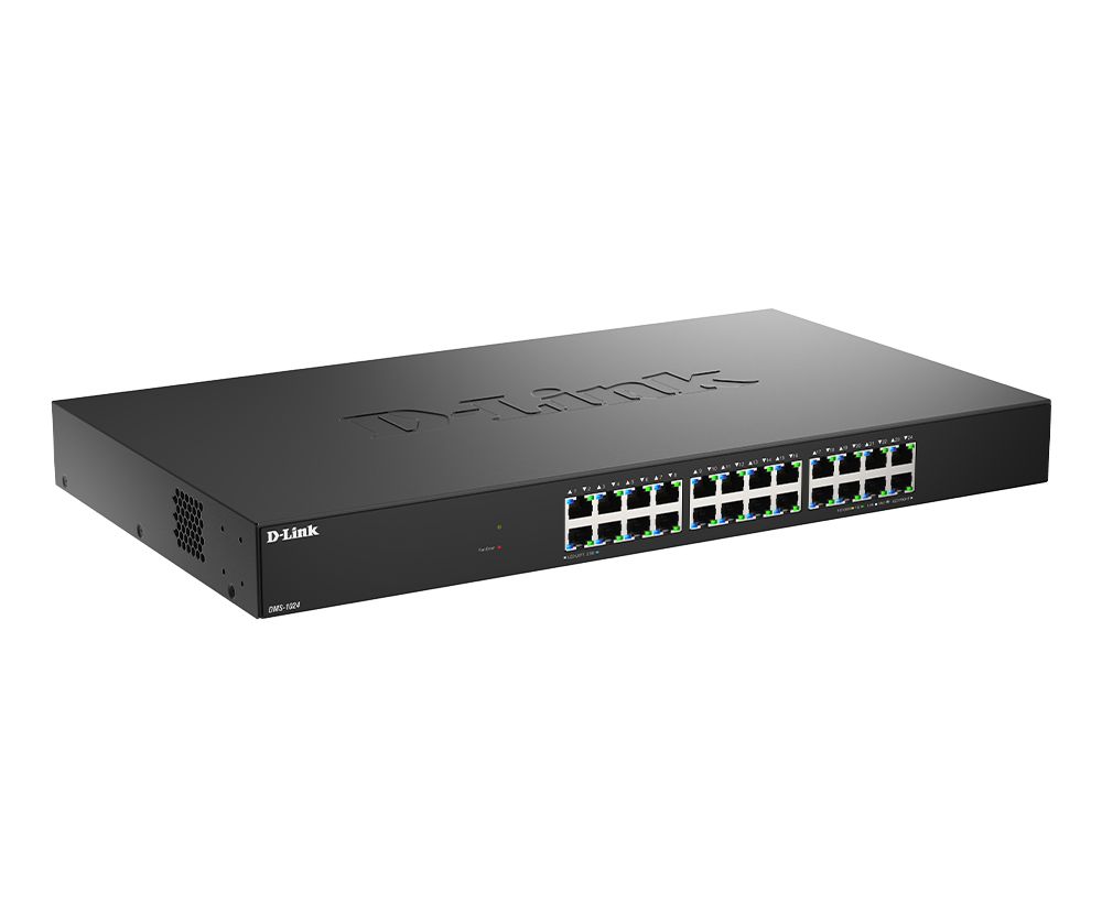 D-Link DMS-1024 24-Port 2.5G Multi-Gigabit Unmanaged Switch