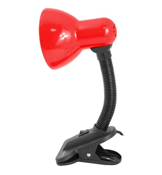Esperanza Procyon E27 Desk Lamp Red