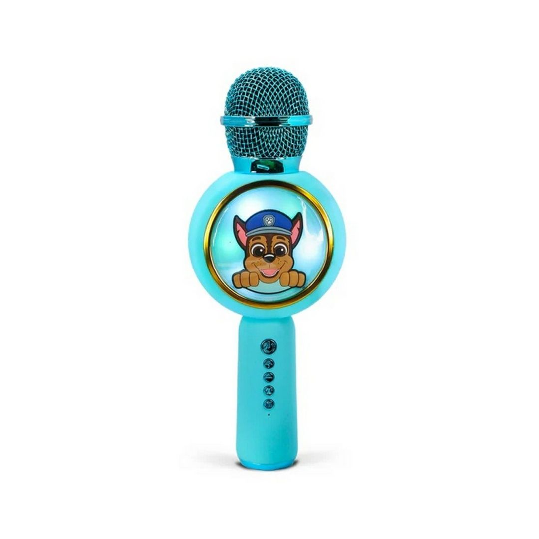 OTL Technologies PAW263 Mancs Őrjárat PopSing LED Karaoke Microphone Blue