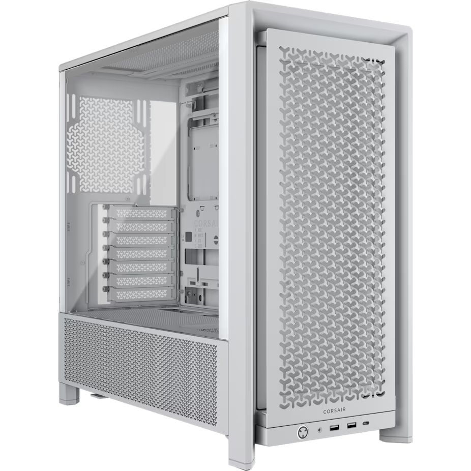 Corsair Frame 4000D Tempered Glass White