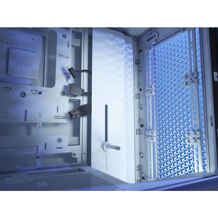 Corsair Frame 4000D Tempered Glass White