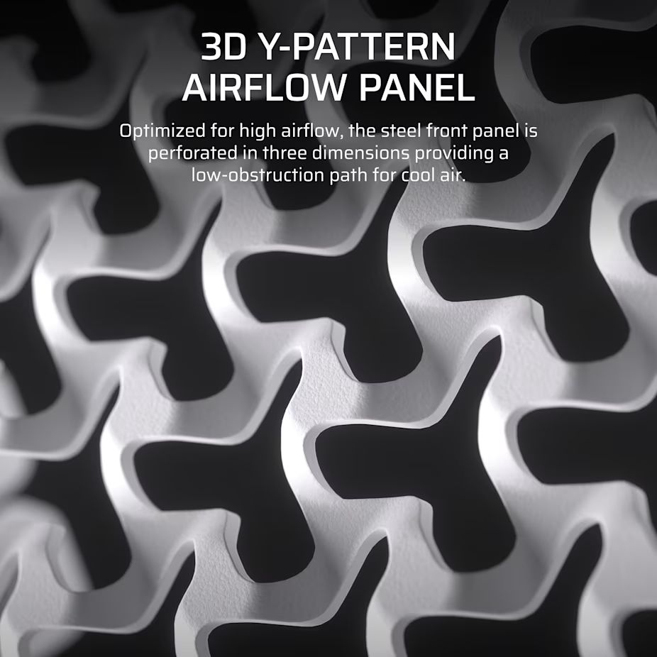 Corsair Frame 4000D Tempered Glass White