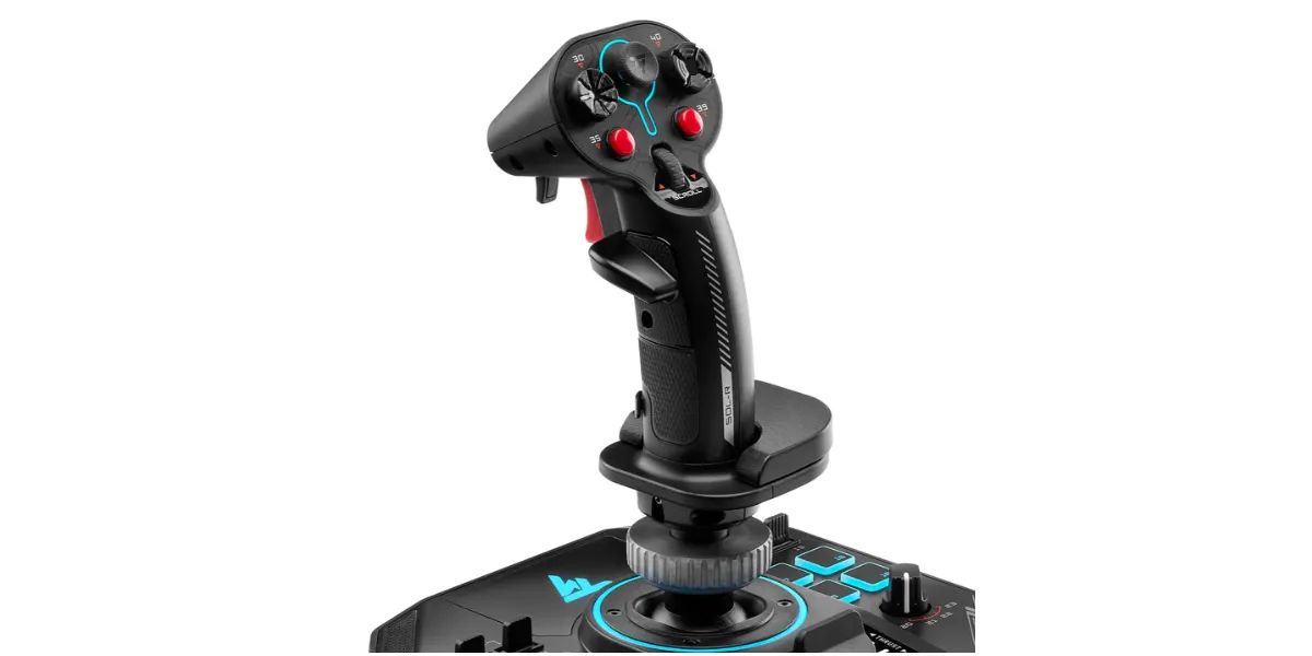 Thrustmaster SOL-R 4 HOTAS USB Joystick Black