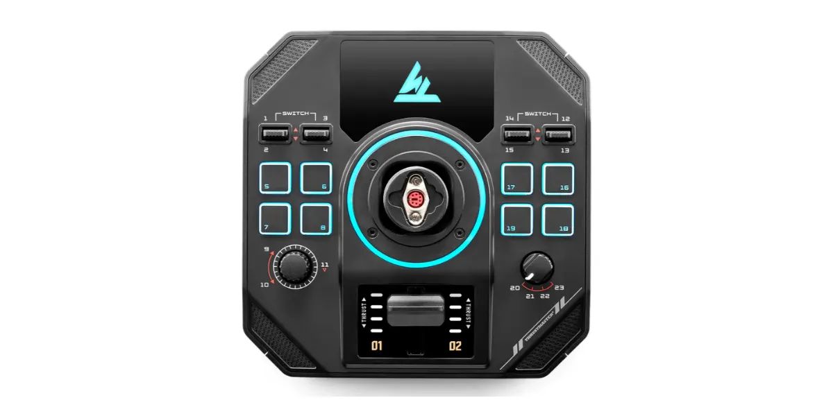 Thrustmaster SOL-R 4 HOTAS USB Joystick Black