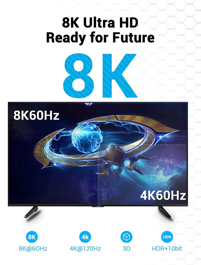 Vention HDMI A male - HDMI A male cable 3m Black