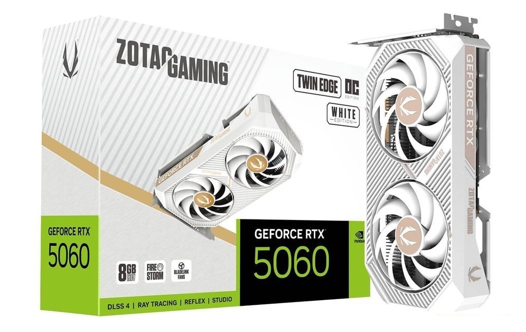 Zotac GeForce RTX5060 8GB DDR7 Twin Edge OC White