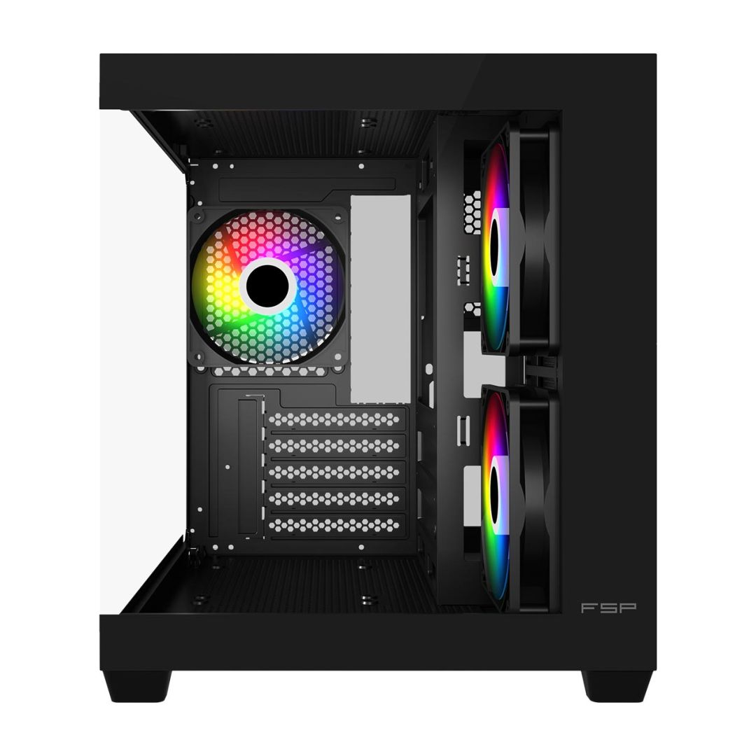 FSP S140 Tempered Glass Black