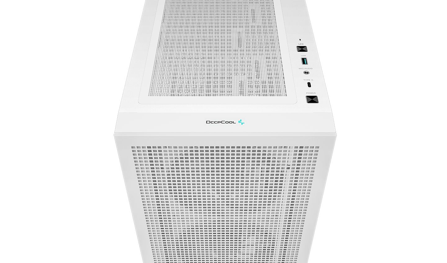 DeepCool CH560 DIGITAL WH Tempered Glass White