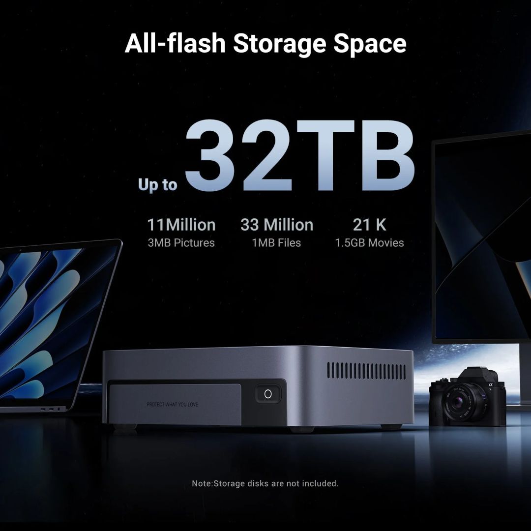 UGREEN NAS DXP480T Plus (8GB) (4xM.2 SSD)