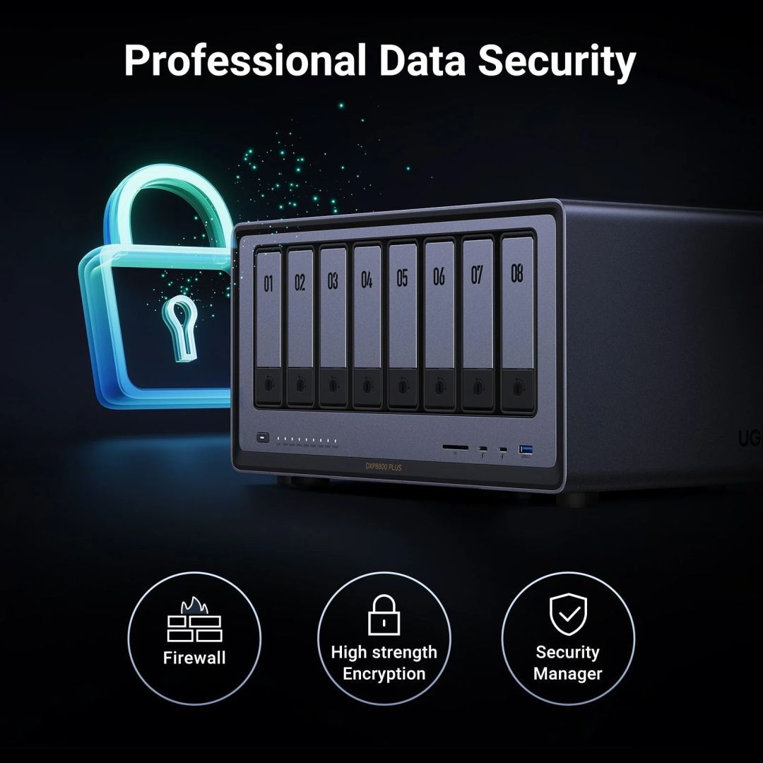 UGREEN NAS DXP8800 Plus (8GB) (8xHDD)