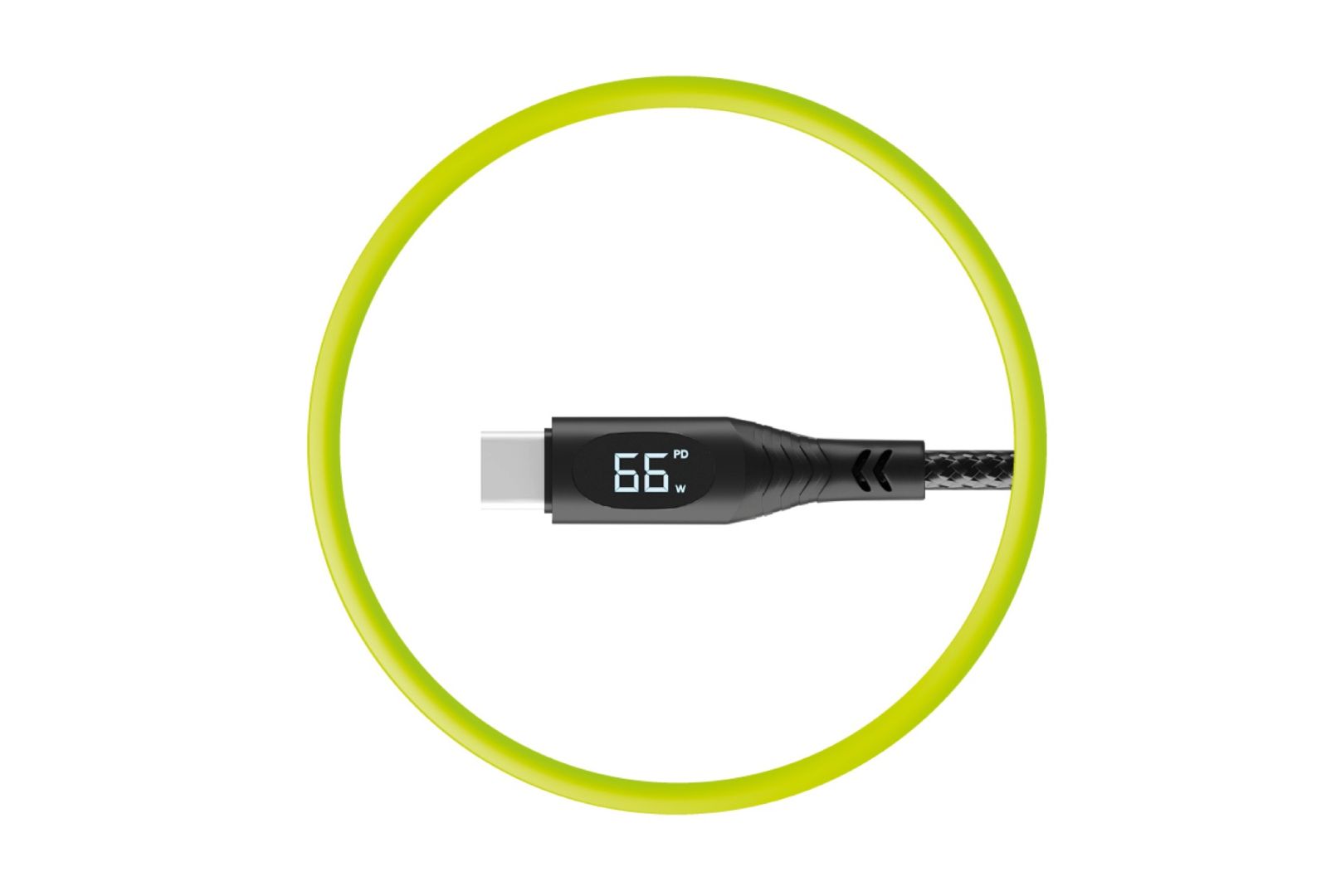Mobile Origin 66W Display Cable USB-A to USB-C 1,5m Black