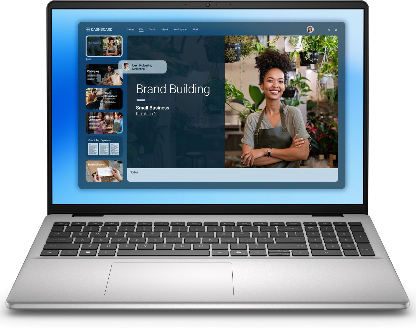 Dell 16 DC16251 Platinum Silver