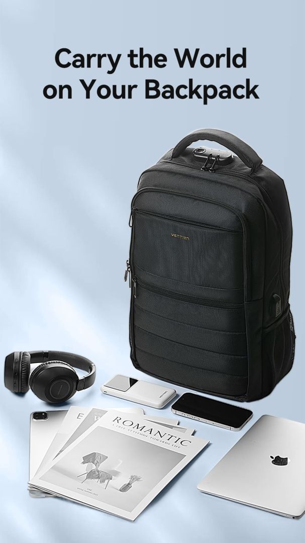 Vention KRK 20l BK waterproof Laptop Backpack 17