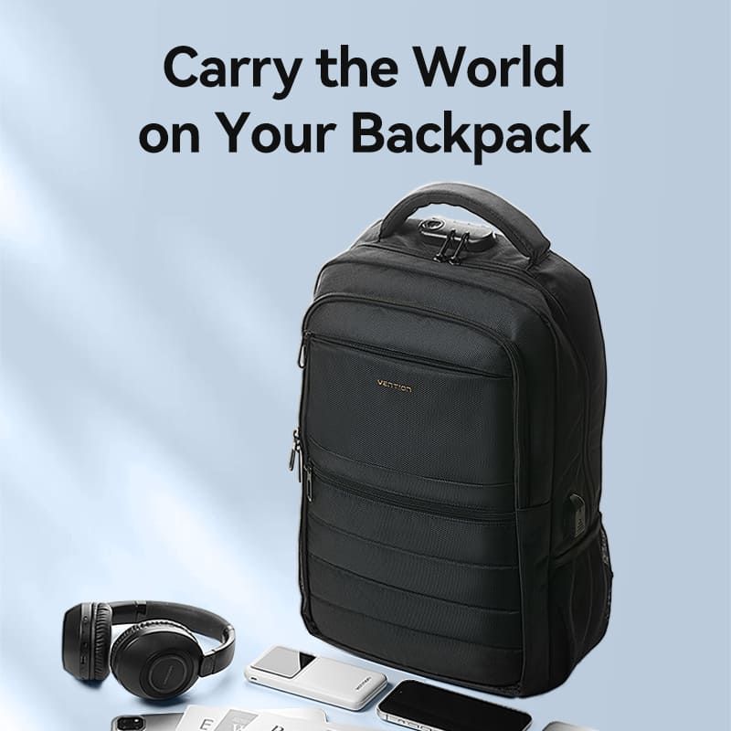 Vention KRK 20l BK waterproof Laptop Backpack 17
