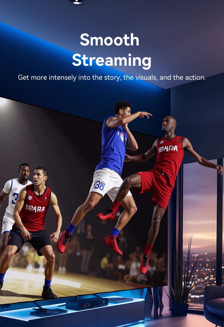 Vention CAT8 S-FTP Patch Cable 3m Black