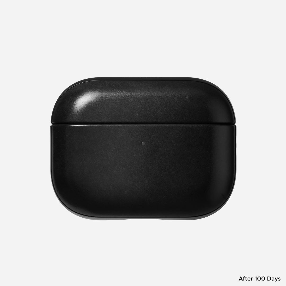 Nomad Modern Leather Case for AirPods Pro 3 Black