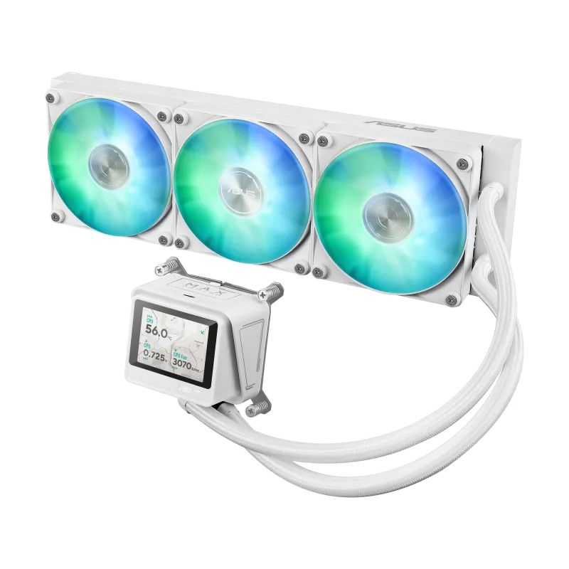 Asus MAX Gaming LC 360 ARGB LCD White Edition