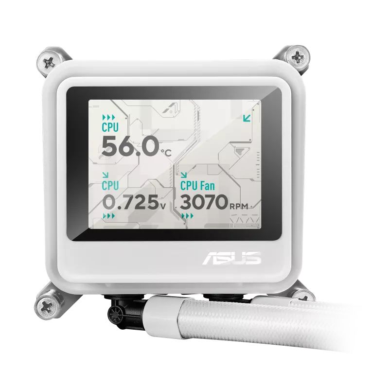 Asus MAX Gaming LC 360 ARGB LCD White Edition