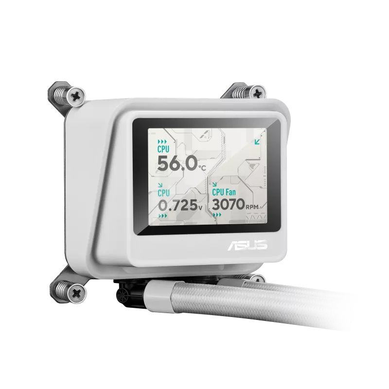 Asus MAX Gaming LC 360 ARGB LCD White Edition