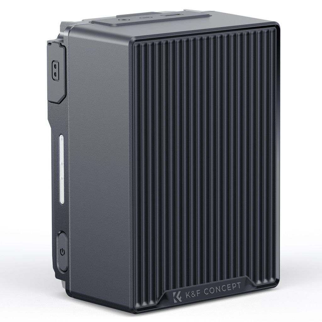 K&F Concept V-Mount 6700mAH Powerbank Grey