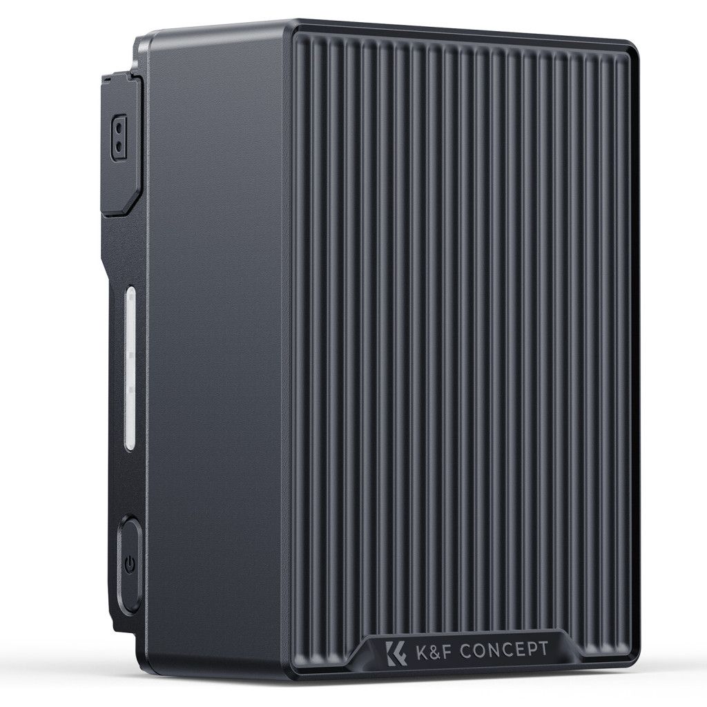 K&F Concept V-Mount 6700mAH Powerbank Grey