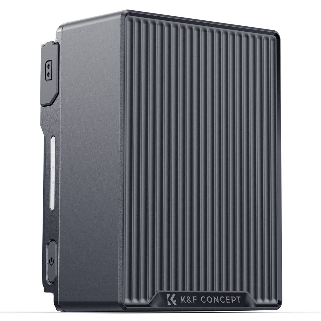 K&F Concept V-Mount 6700mAH Powerbank Grey