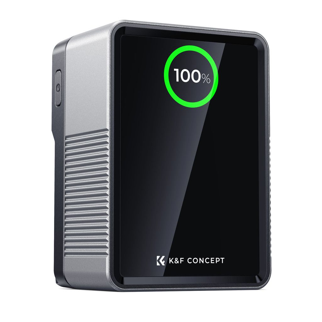 K&F Concept V-Mount Mini Pro 6700mAH Powerbank Black