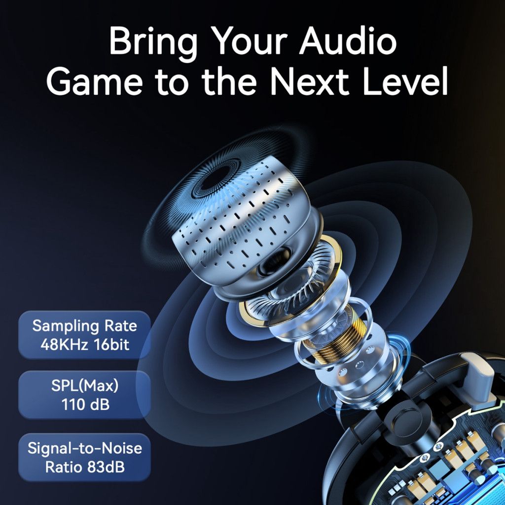 Ulanzi A30 vezeték nélküli Mini lavalier mikrofon 2 mikrofon és 1 vevő usb-c lighting Black