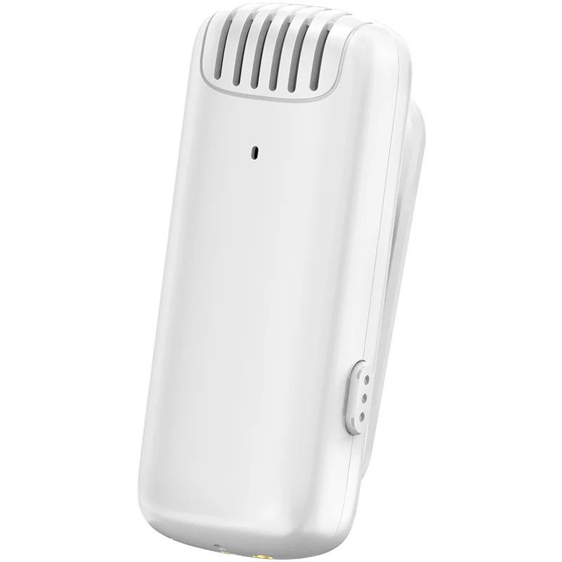 Ulanzi J12 vezeték nélküli Lavalier mikrofon 2 mikrofon és 1 vevő usb-c csatlakozás White