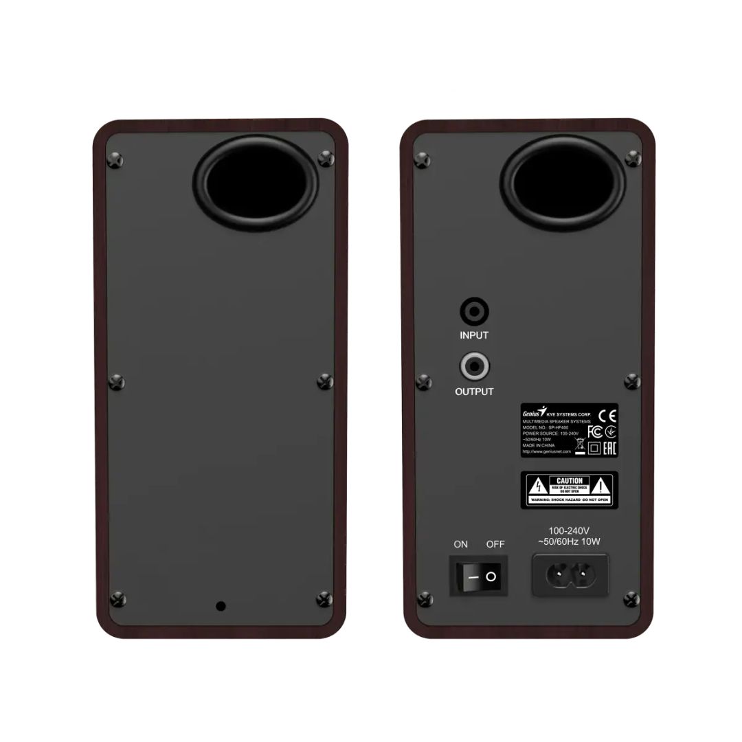 Genius SP-HF400 Speaker Dark Brown