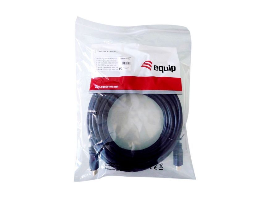 EQuip HDMI to HDMI cable 10m Black