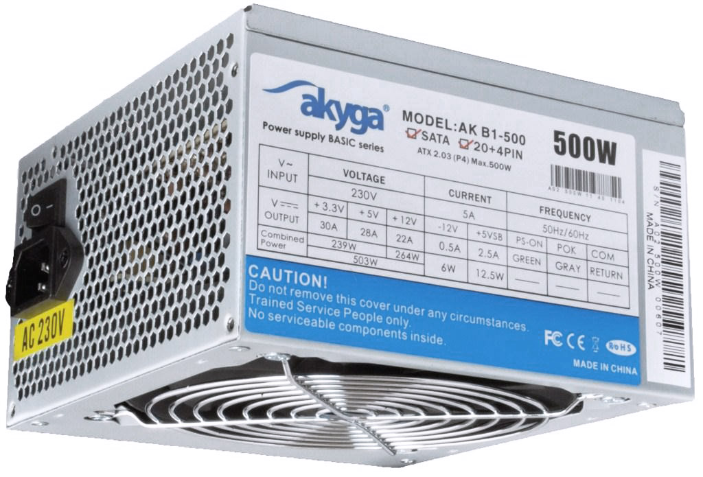 Akyga 500W Basic OEM