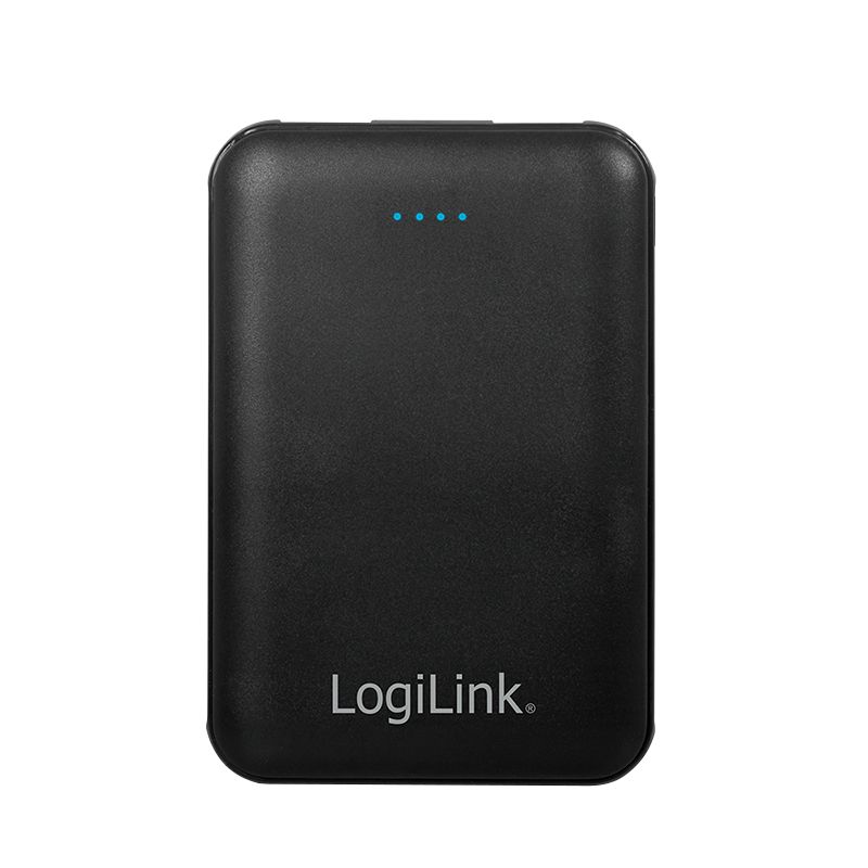 Logilink 2x USB-A 5000 mAh PowerBank Black