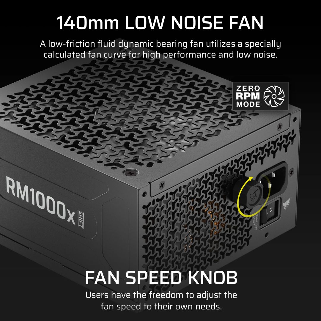 Corsair 1000W 80+ Gold RM1000x Shift