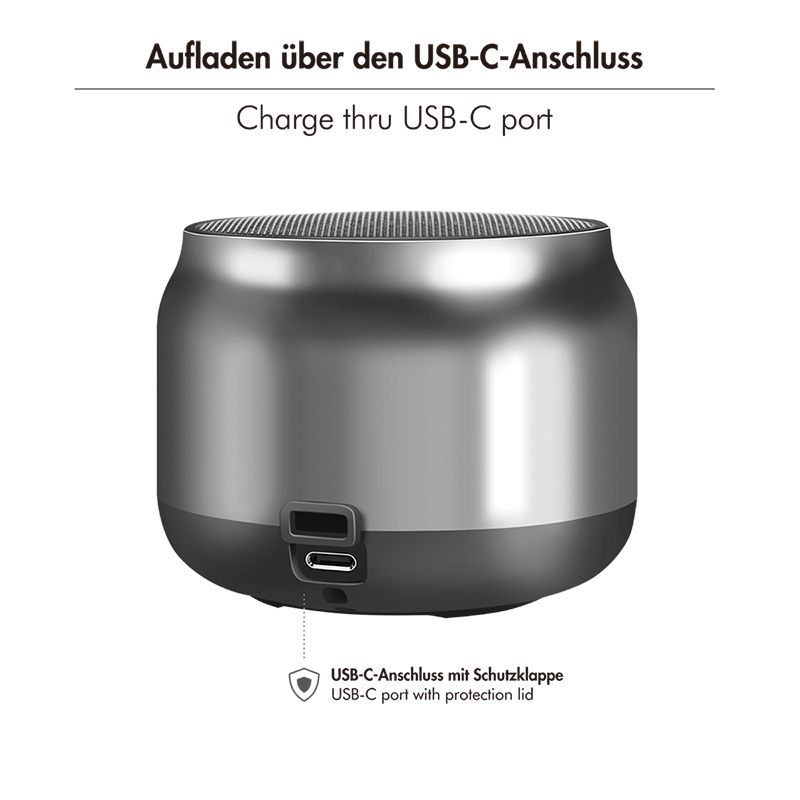 Logilink SP0063H Bluetooth Speaker Dark Grey