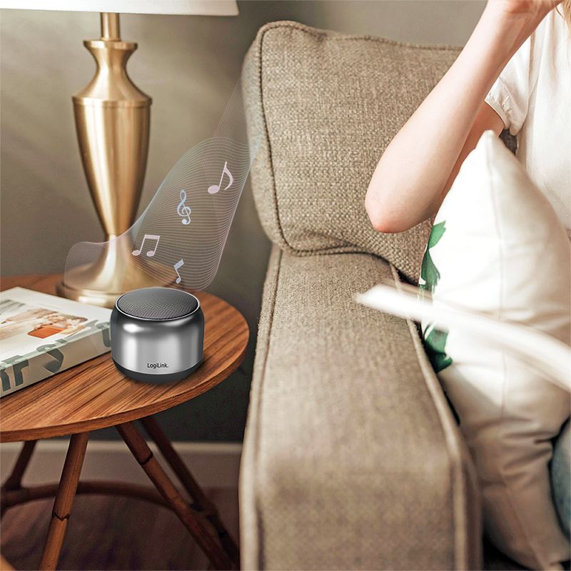 Logilink SP0063H Bluetooth Speaker Dark Grey