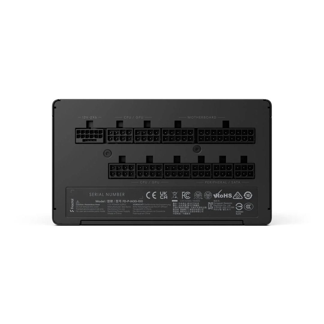 Fractal Design 1000W 80+ Gold Ion 3 Black