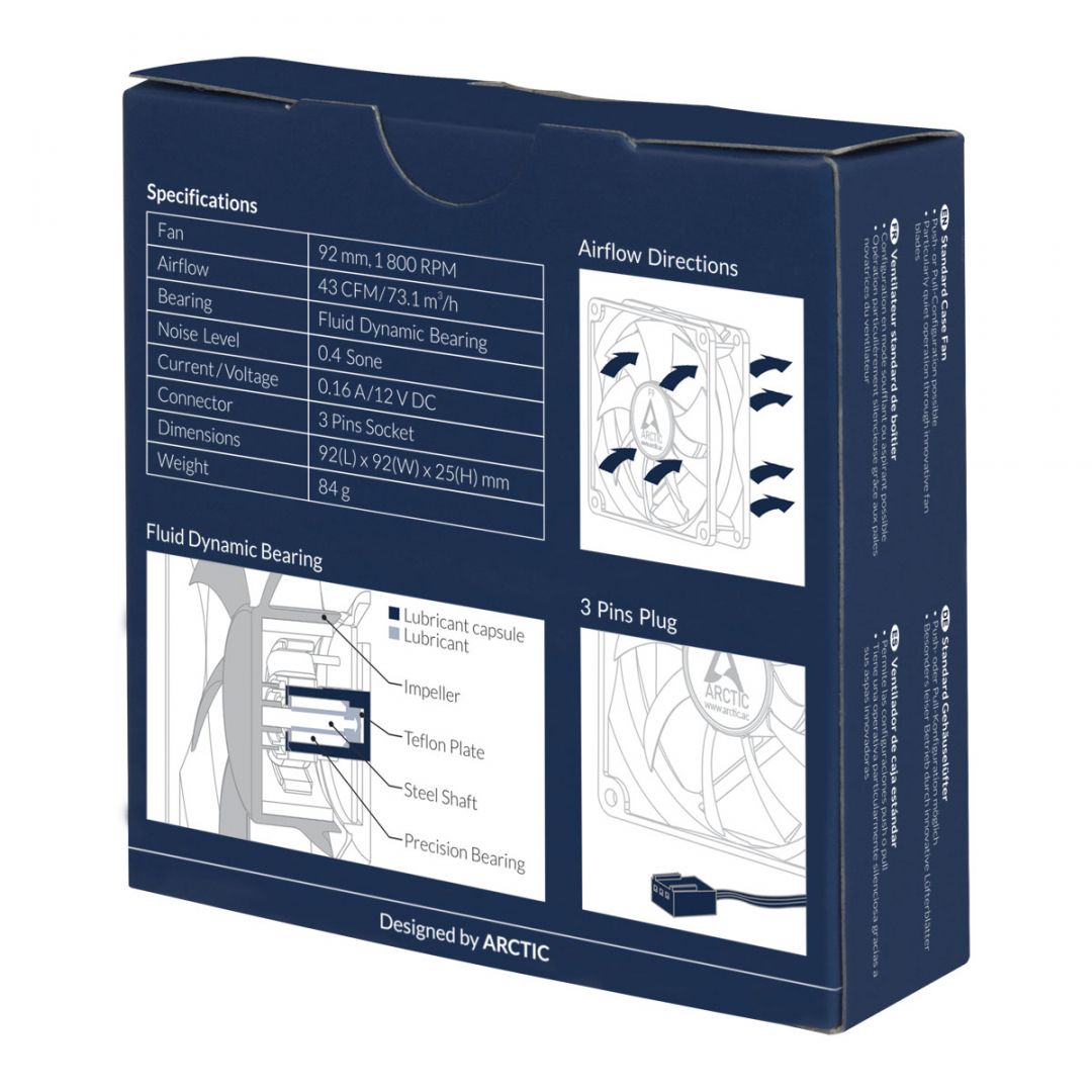 Arctic F9 rendszerhűtő