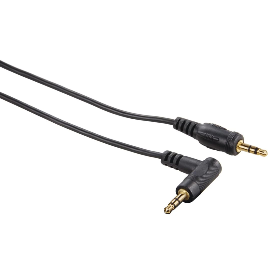 Hama 3.5mm jack to jack cable 0,75m Black