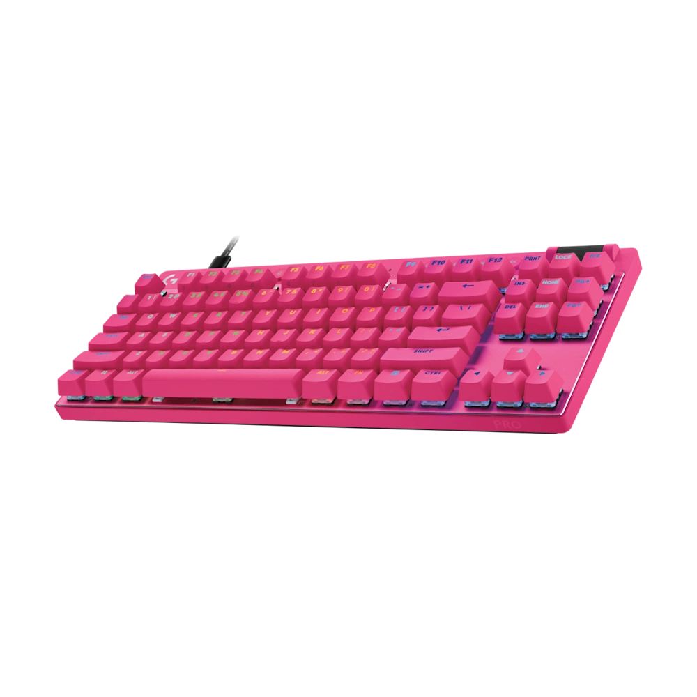 Logitech G Pro X TKL Rapid Gaming Keyboard Pink US