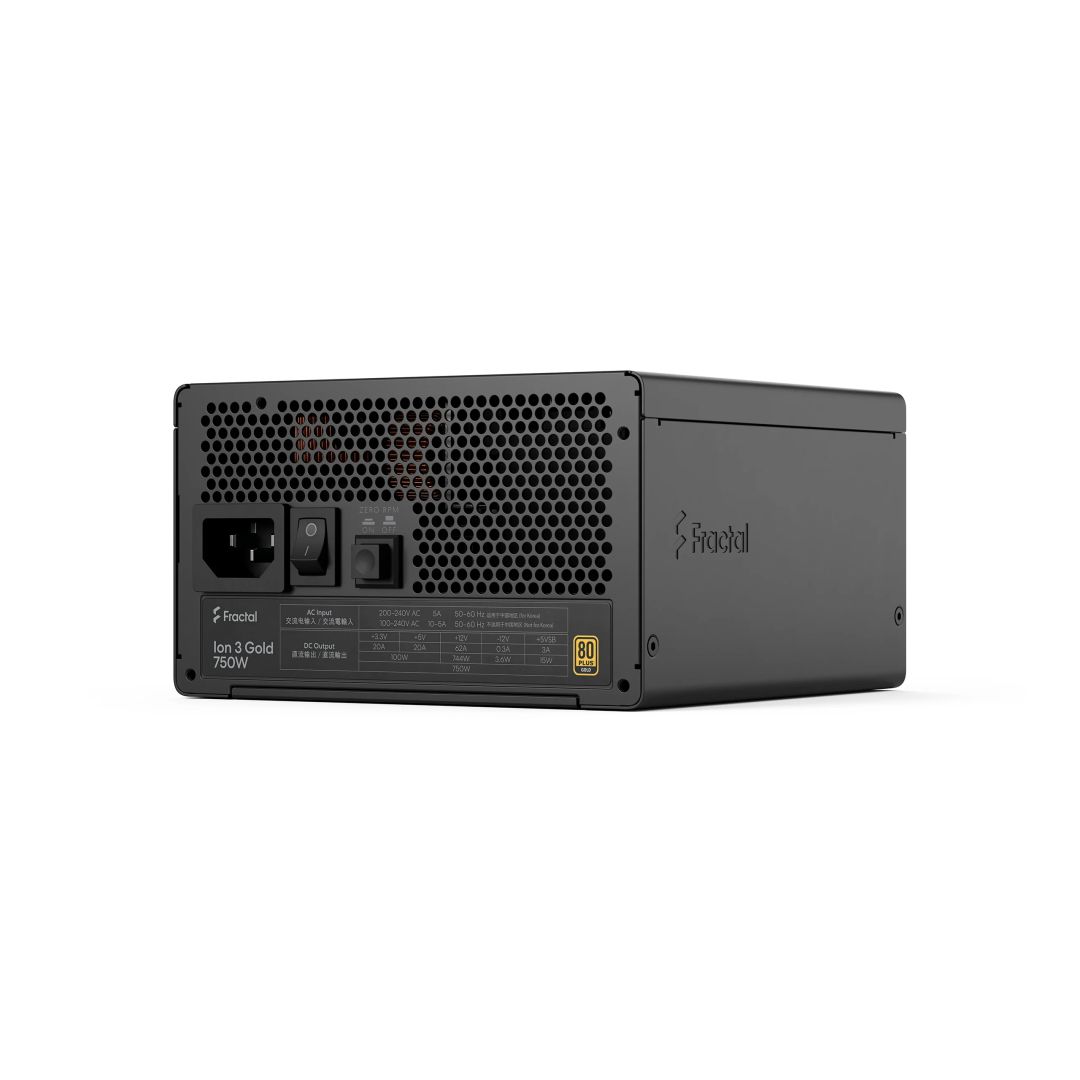 Fractal Design 750W 80+ Gold Ion 3 Black