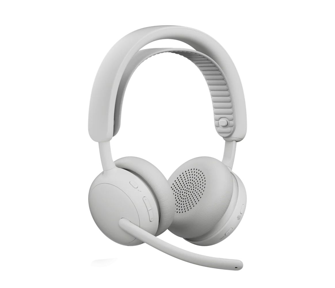 Logitech Zone Wireless 2 ES for Business Teams version with receiver Headset Off-White